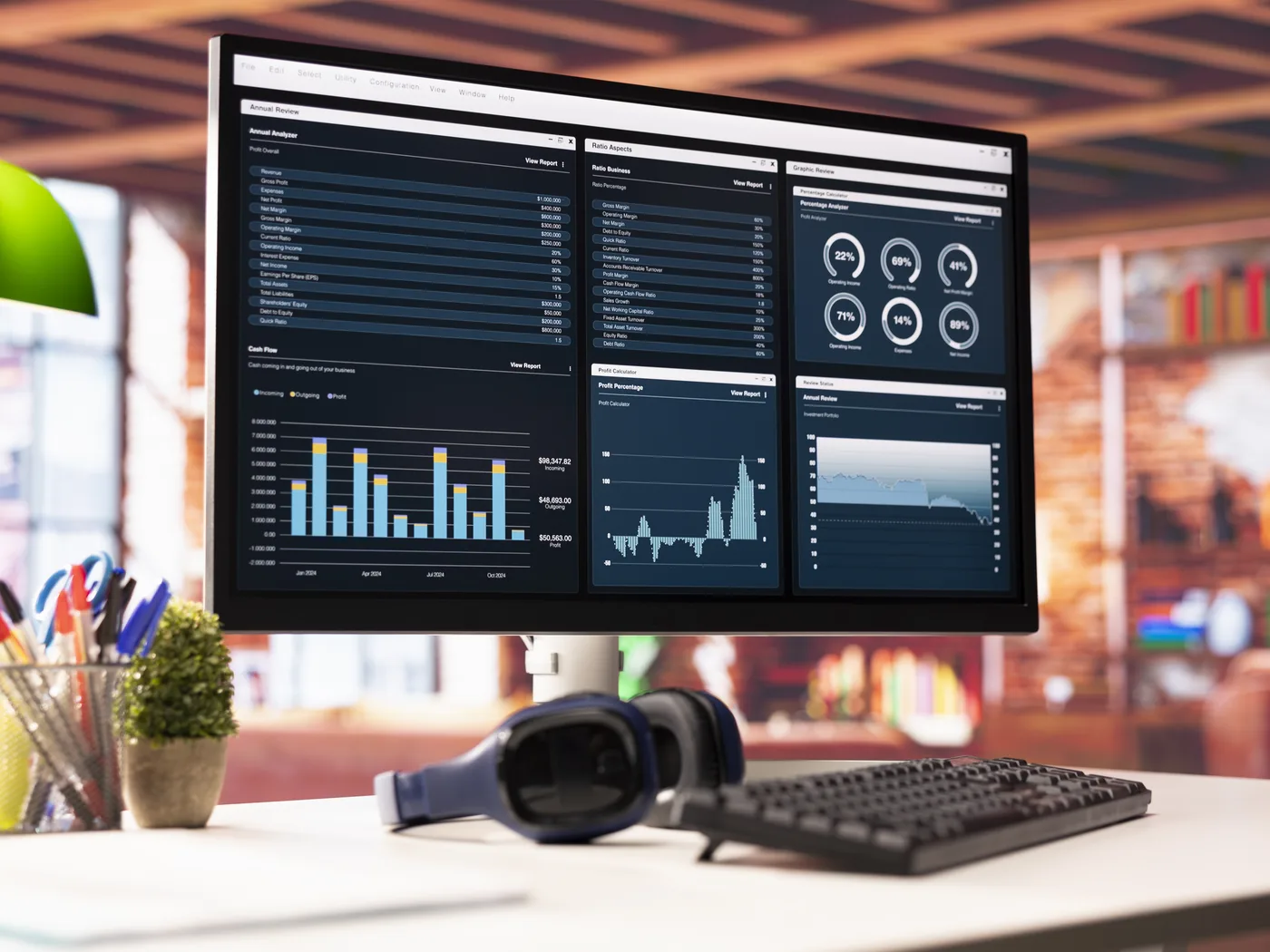 Programme dashboard in QMFactory