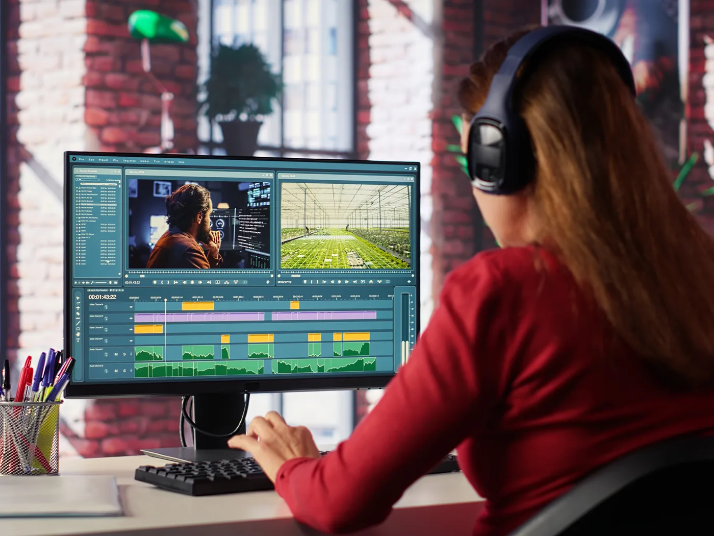 Video evidence on a review dashboard